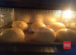 Illustration of how to make bean paste snack buns 12