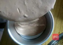 Secret Chocolate Chiffon Cake Recipe Illustration 5