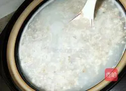 Illustration of how to make puzzle walnut porridge 8