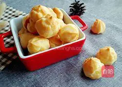  Illustration of making cream puffs 13