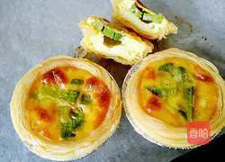 Illustration of how to make avocado tart 13