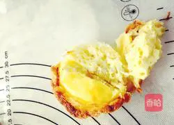 Illustration of how to make cream-free egg tarts 10