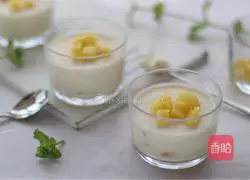 Yoghurt Pineapple Mousse Cup Recipe Illustration 15