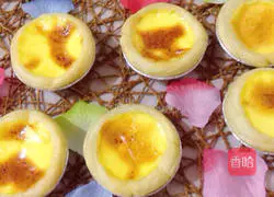 Illustration of how to make delicious egg tarts 13