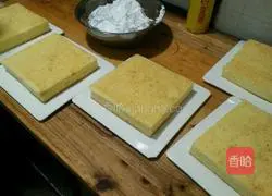 Illustration of homemade chiffon cake 5