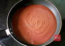 Illustration of how to make homemade red bean paste 5