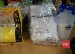 Illustration of how to make egg biscuits 1