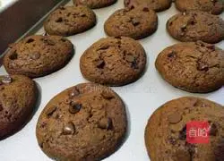 Chocolate Bean Soft Cookie Recipe Illustration 7