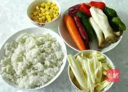 Cheese Baked Rice Recipe Illustration 1