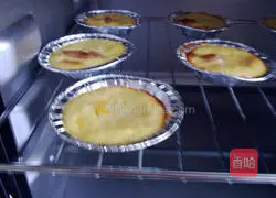 Corn Raisin Egg Tart Recipe Illustration 3