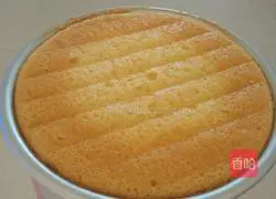 Illustration of how to make steamed chiffon cake 5