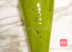 Illustration of making matcha cookies 8