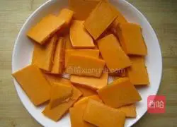 Illustration of how to make pumpkin pie (oven version) 1