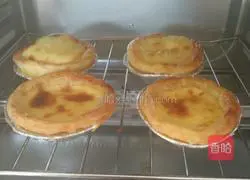 Ham Illustration of how to make egg tarts 12