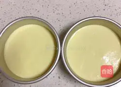 Illustration of how to make chiffon cake 8