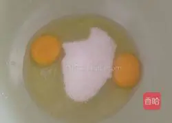 Illustration of how to make walnut cake 3