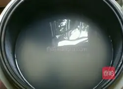 Purple sweet potato and yam porridge Practice illustration 5