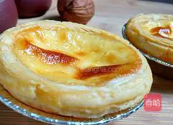 Illustration of how to make whole egg tarts 13