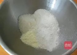 Illustration of how to make coconut biscuits 2