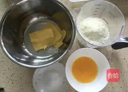 Illustration of making butter cookies 1