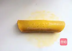 Illustration of how to make purple sweet potato egg rolls 8