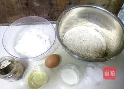 Illustration of how to make sesame oatmeal bars (for babies over 12 months old) 1