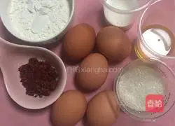 osmanthus version of chiffon cake Illustration of how to do it 1