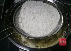 Illustration of how to make salad dressing cheese cookies 9