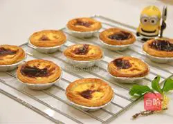 Illustration of how to make perfect egg tarts 7