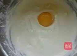 Illustration of how to make half-cooked cheesecake 3