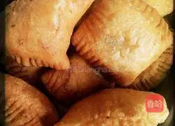 Illustration of how to make bean paste pie 5