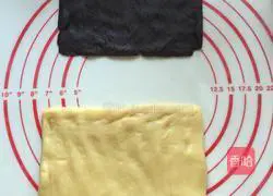 Illustration of how to make marble cookies 9