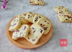 Illustration of how to make cranberry cookies 14