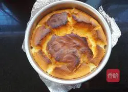 Illustration of how to make six-inch chiffon cake 6