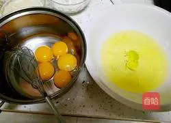 Healthy colorful chiffon cake recipe 4