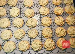 Illustration of how to make lemon mint cookies 17