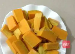 Illustration of how to make soft pumpkin cake 1