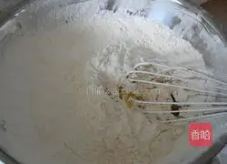 Illustration of how to make peach biscuits 5