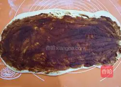 Illustration of how to make bean paste rolls 11