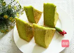 Green chiffon cake recipe 12
