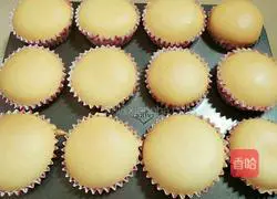 Illustration of how to make note cup cake 18