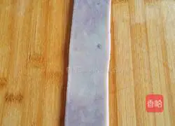 Purple potato and red bean cake recipe 9