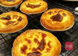 Illustration of how to make original egg tarts 10