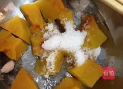 Illustration of how to make pumpkin cake 2