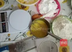 Illustration of how to make cranberry cookies 1