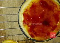 Apple Strawberry Cheese Illustration of how to make pie 18