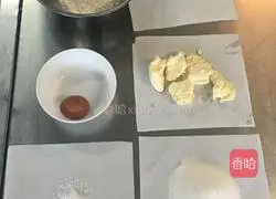 Illustration of how to make vanilla butter cookies 1
