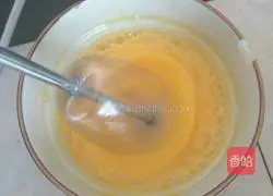 Illustration of how to make ham and egg tarts 2