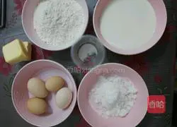 Illustration of how to make cream puffs 1