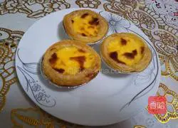 Illustration of how to make egg tarts 12